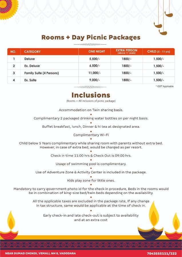 Banyan Paradise Resort Vadodara Eksteriør bilde